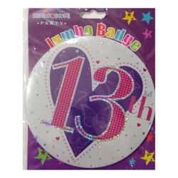 Kaleidoscope 13th Birthday Badge