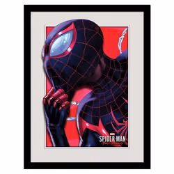 Spider-Man Miles Morales Breakout Framed Poster