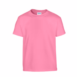 Gildan Childrens/Kids Heavy Cotton T-Shirt - XS, Azalea