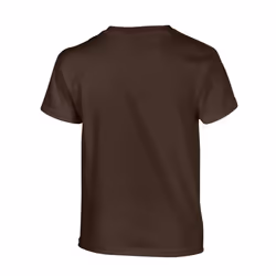 Gildan Childrens/Kids Heavy Cotton T-Shirt - M, Dark Chocolate