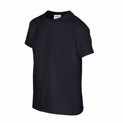 Gildan Childrens/Kids Heavy Cotton T-Shirt - XS, Black