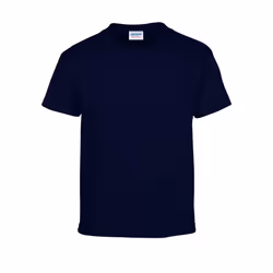 Gildan Childrens/Kids Heavy Cotton T-Shirt - XS, Navy