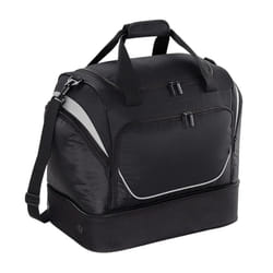 Quadra Pro Team Hardbase Holdall - One Size, Black/Light Grey