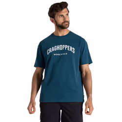 Craghoppers Mens Batley T-Shirt - L, Dark Aegean Blue
