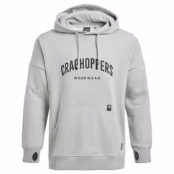 Craghoppers Mens Workwear Oulston Hoodie - S, Soft Grey Marl