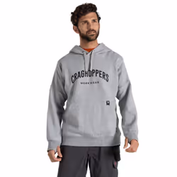 Craghoppers Mens Workwear Oulston Hoodie - L, Soft Grey Marl