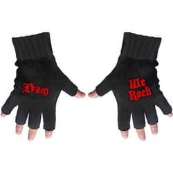Dio We Rock Fingerless Gloves