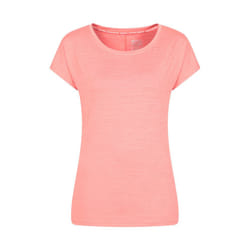 Mountain Warehouse Womens/Ladies Panna II UV Protection Loose T-Shirt - 10 UK, Coral