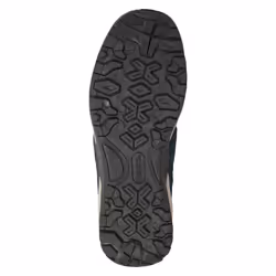 Mountain Warehouse Womens/Ladies Direction II Suede Wide Walking Shoes - 8 UK, Navy