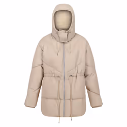 Regatta Womens/Ladies Rurie Baffled Padded Jacket - 16 UK, Barleycorn