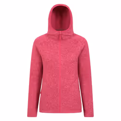Mountain Warehouse Womens/Ladies Nevis Full Zip Hoodie - 18 UK, Bright Pink