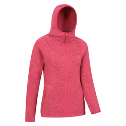 Mountain Warehouse Womens/Ladies Nevis Full Zip Hoodie - 18 UK, Bright Pink