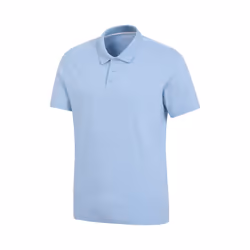 Mountain Warehouse Mens Cordyline Textured Polo Shirt - 4XL, Pale Blue