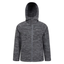 Mountain Warehouse Childrens/Kids Snowdonia II Full Zip Hoodie - 3-4 Years, Alloy Grey
