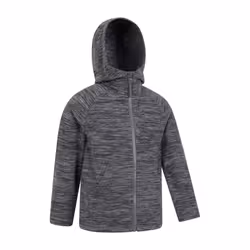 Mountain Warehouse Childrens/Kids Snowdonia II Full Zip Hoodie - 3-4 Years, Alloy Grey