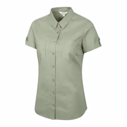 Mountain Warehouse Womens/Ladies Coconut Short-Sleeved Shirt - 14 UK, Light Khaki