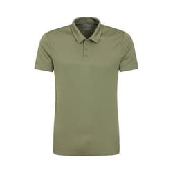 Mountain Warehouse Mens Endurance IsoCool Polo Shirt - S, Khaki Green