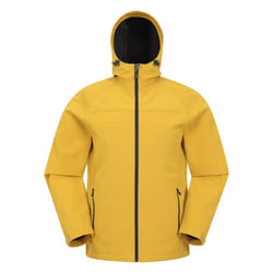 Mountain Warehouse Mens Exodus Waterproof Soft Shell Jacket - M, Soft Yellow