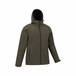 Mountain Warehouse Mens Exodus Waterproof Soft Shell Jacket - XS, Dark Khaki
