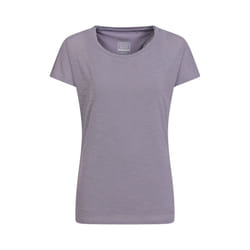 Mountain Warehouse Womens/Ladies Double Layered T-Shirt - 6 UK, Purple