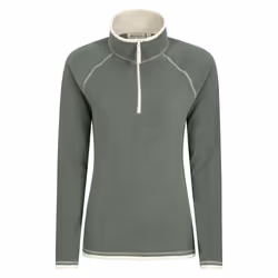 Mountain Warehouse Womens/Ladies Montana Half Zip Fleece Top - 20 UK, Dark Green