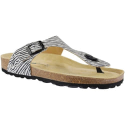 Sanosan Womens/Ladies Geneve Africa Leather Flip Flops