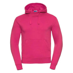 Russell Mens Authentic Hoodie - XS, Fuchsia