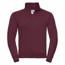 Russell Mens Authentic Sweat Jacket - XXL, Burgundy