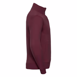 Russell Mens Authentic Sweat Jacket - XXL, Burgundy