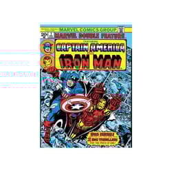 Marvel Comics Captain America And Iron Man Print