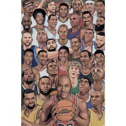 Pyramid International Legends Basketball's Greatest Poster