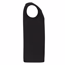 Fruit of the Loom Unisex Adult Valueweight Athletic Tank Top - L, Black