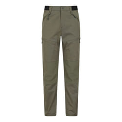 Mountain Warehouse Mens Jungle Hiking Trousers - 40R, Khaki Green