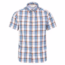 Mountain Warehouse Mens Cotton Shirt - S, Bright Blue