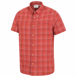 Mountain Warehouse Mens Cotton Shirt - XS, Active Red