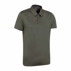 Mountain Warehouse Mens Deuce IsoCool Polo Shirt - L, Dark Khaki