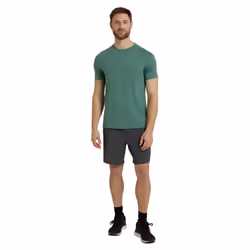 Mountain Warehouse Mens Agra Melange T-Shirt - M, Khaki Green