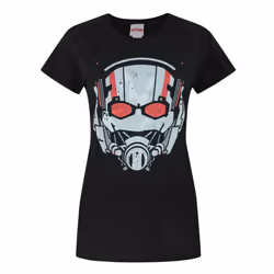 Marvel Womens/Ladies Ant-Man T-Shirt - XXL, Black