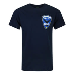 Arrow Mens Starling City Metro Police T-Shirt - XL, Blue