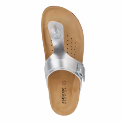 Geox Womens/Ladies Brionia Sandals - 7.5 UK, Silver
