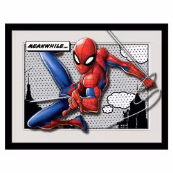 Spider-Man Meanwhile Breakout Framed Poster