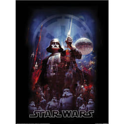 Star Wars Empire Montage Print