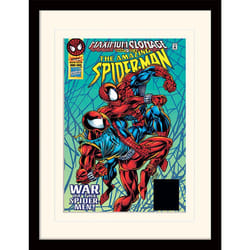 Spider-Man Maximum Clonage Mounted Print