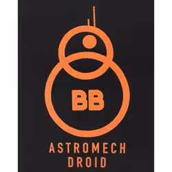 Star Wars Mens The Force Awakens BB-8 Astromech Droid T-Shirt - XXL, Black