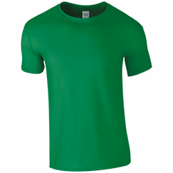 Gildan Mens Short Sleeve Soft-Style T-Shirt - 2XL, Irish Green
