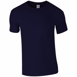 Gildan Mens Short Sleeve Soft-Style T-Shirt - S, Navy