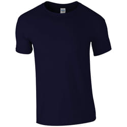 Gildan Mens Short Sleeve Soft-Style T-Shirt - S, Navy