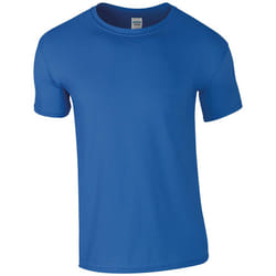 Gildan Mens Short Sleeve Soft-Style T-Shirt - XL, Royal