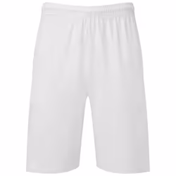Fruit of the Loom Mens Iconic 195 Jersey Shorts - L, White