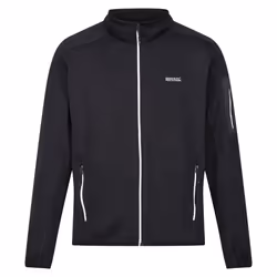 Regatta Mens Newhill Marl Full Zip Fleece Jacket - S, Ash